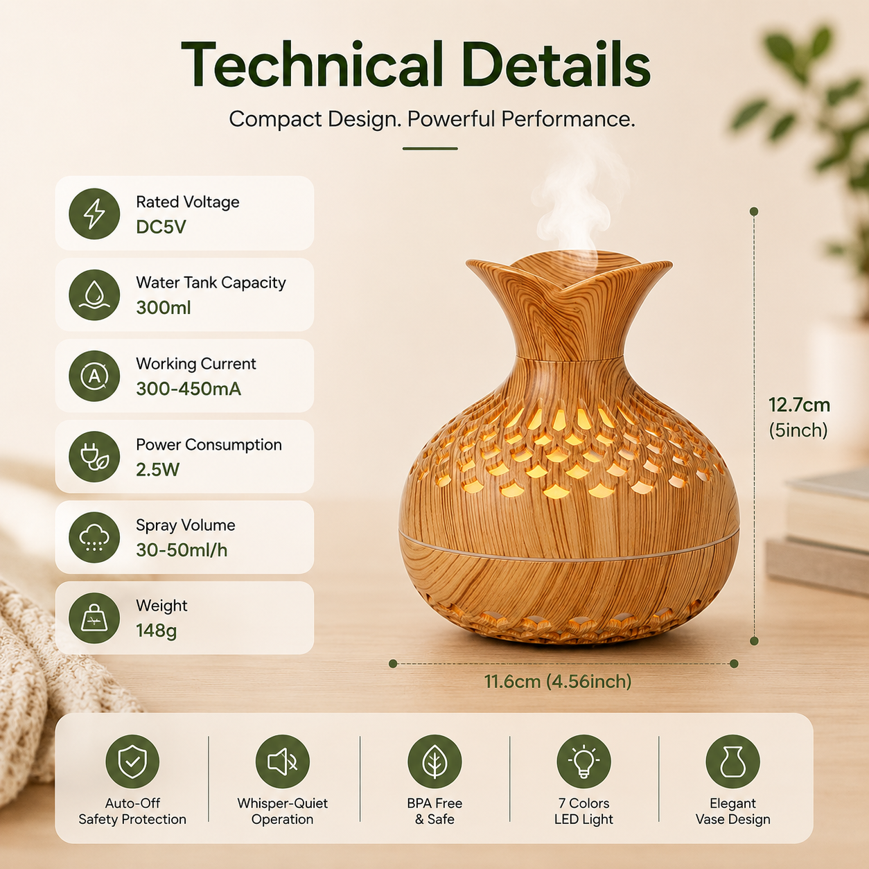 MatkaMist Earthen Humidifier