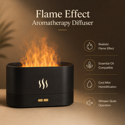 EmberGlow Flame Aroma Diffuser