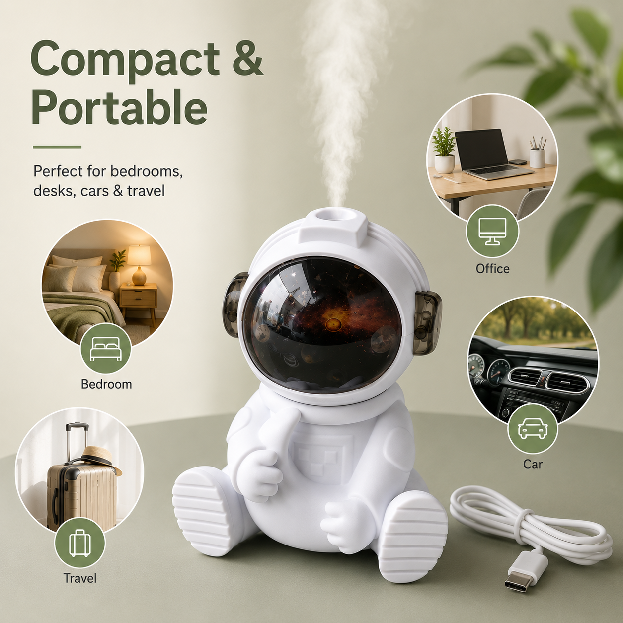 CosmoChill Astronaut Humidifier