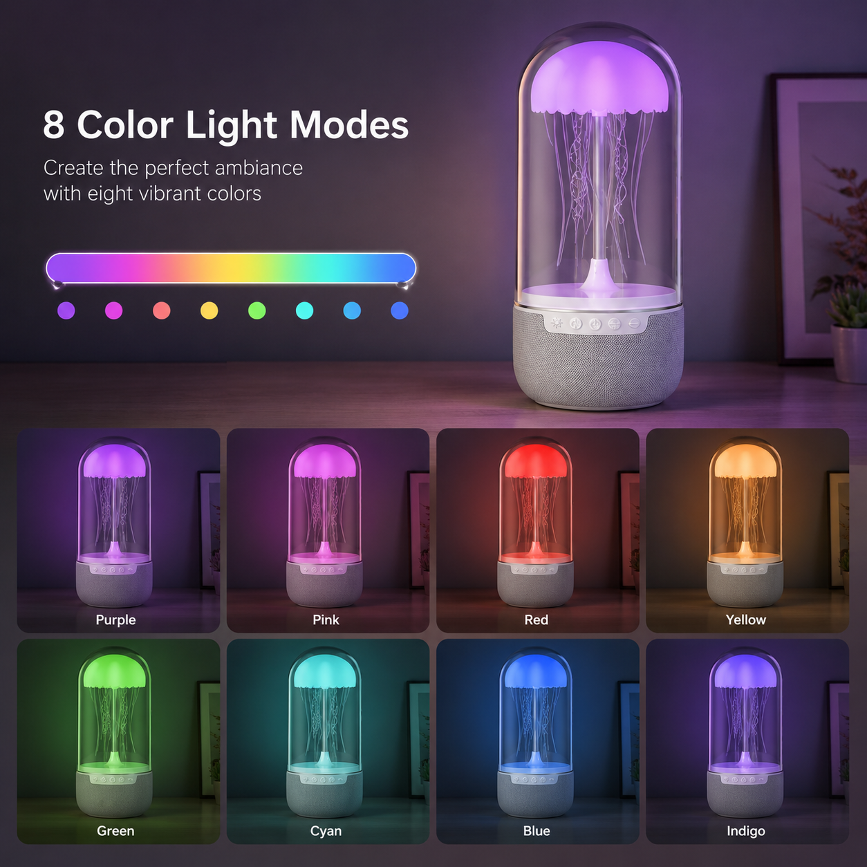 JellyGlow Colour-Changing Lamp