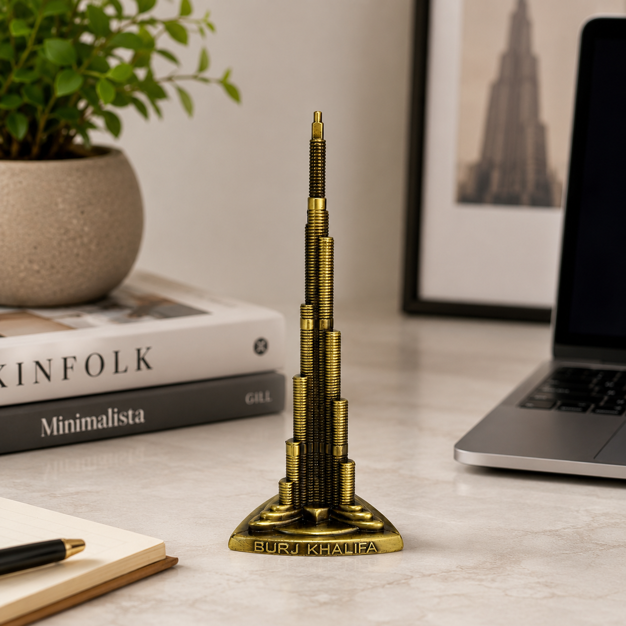 Burj Khalifa Statue
