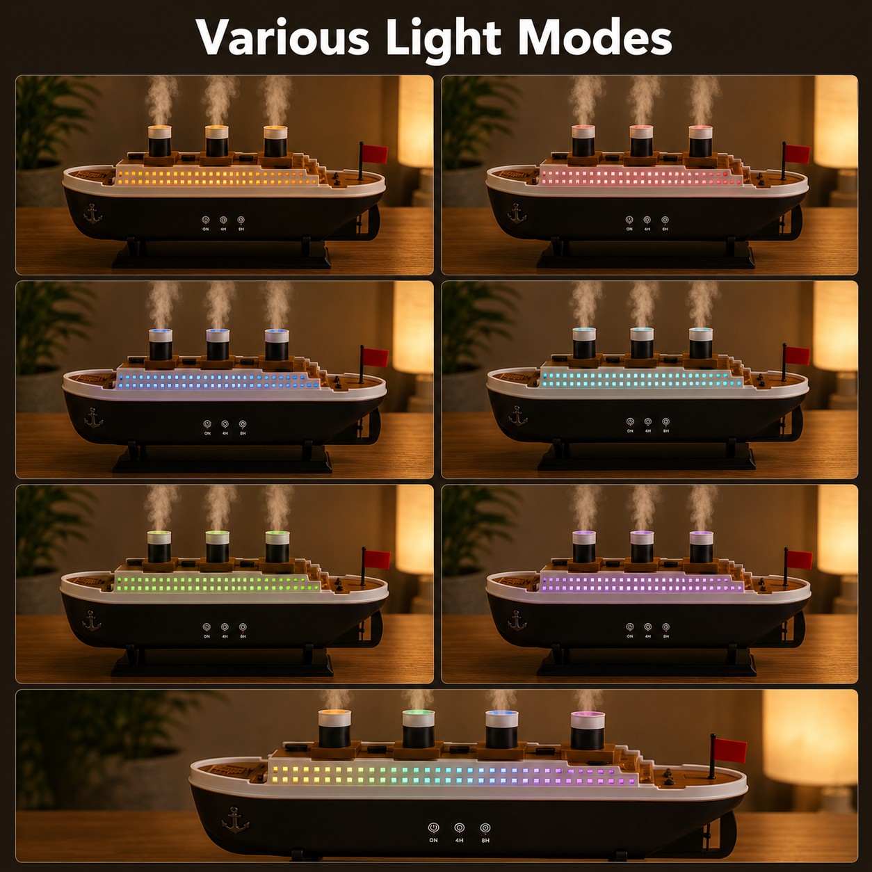 VoyageMist Ship Humidifier & Aroma Diffuser