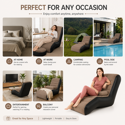 CloudNest Inflatable Lounge Sofa