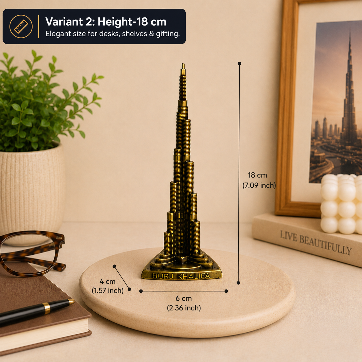 Burj Khalifa Statue